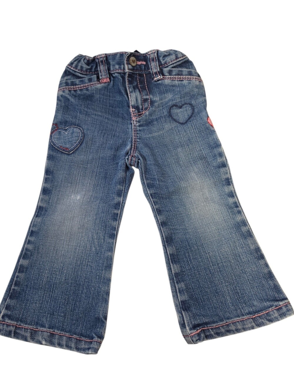 Vintage 2007 Baby Gap Toddler Girl 18-24mo Denim Blue Jeans